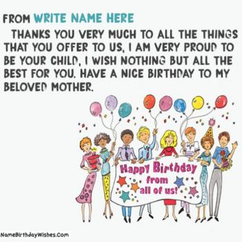 Birthday Wishes For Mother