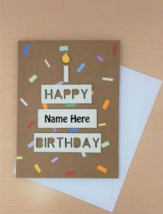 Edit Free Birthday Card For Brother With Name