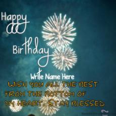 BuySend Special Birthday Gift Name Board Online FNP