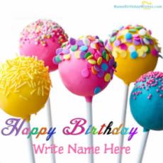 Lollipop best Bday Wishes With Name