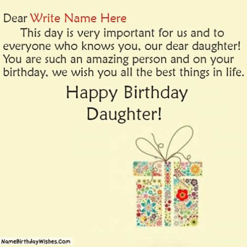 For birthday daughter wishes Birthday Wishes